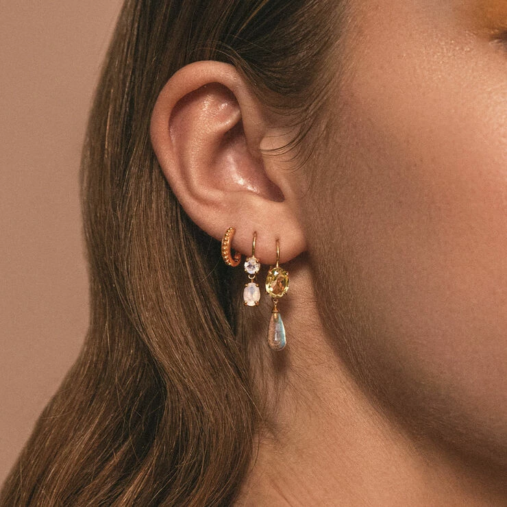 Carré Jewellery EARRINGS Gold - Billede 2