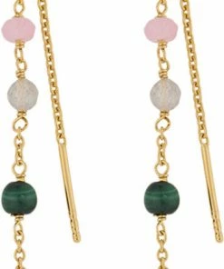Pernille Corydon Jewellery Harmony Earchains Length 10 Cm