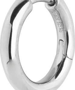 Maria Black Polo Huggie Silver Hp Silver