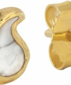 ENAMEL Copenhagen Studs, Simple Yin Yang 925s/Gp/M