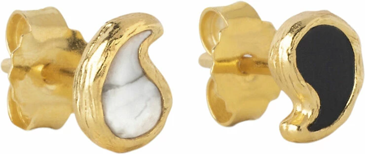 ENAMEL Copenhagen Studs, Simple Yin Yang 925s/Gp/M