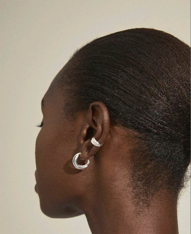 Pilgrim Øreringe : Antoinette : Sølvbelagt - Billede 3