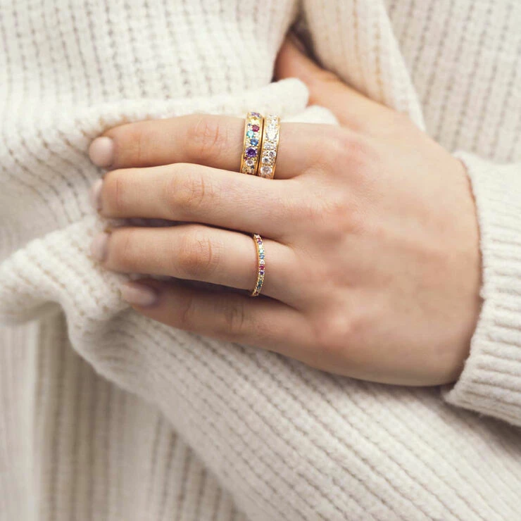 Sif Jakobs Jewellery NOVARA PICCOLO EARRINGS 18K Gold Plated - Billede 2