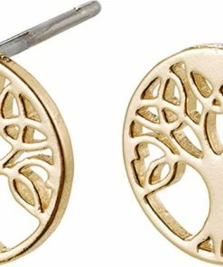 Pilgrim Øreringe, Georgina, Guldbelagt Guld