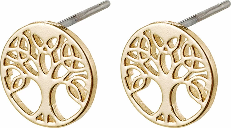 Pilgrim Øreringe, Georgina, Guldbelagt Guld