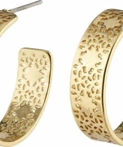Pilgrim MEDIUM GOLD-PLATED CAROL HOOPS