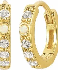 Hultquist Opalus Hoops Gold