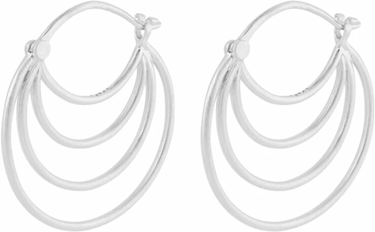 Pernille Corydon Jewellery Silhouette Earrings Size 22 Mm