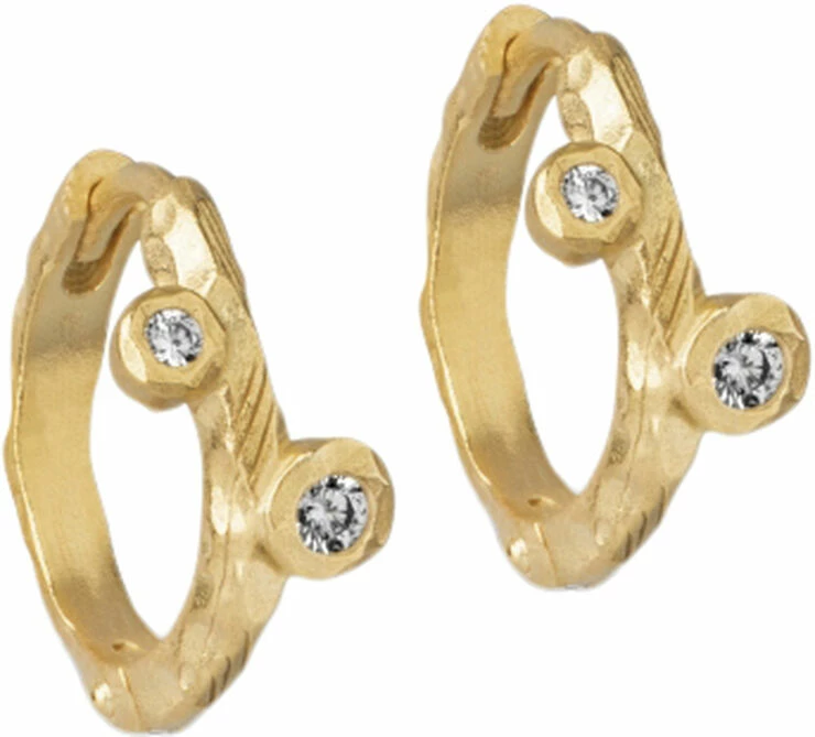 ENAMEL Copenhagen Hoops, Mini Kamma 925s/Gp/M