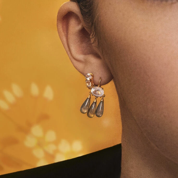 Carré Jewellery EARRINGS Gold - Billede 2