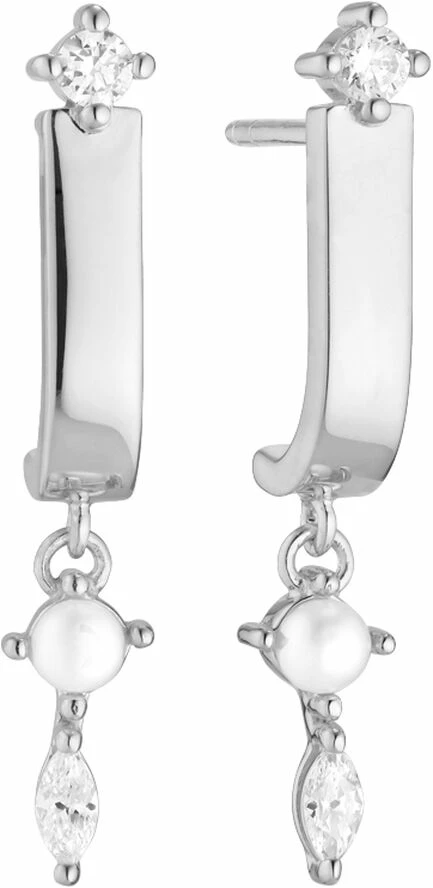 Sif Jakobs Jewellery ADRIA TRE PENDOLO EARRINGS Sterlingsølv 925