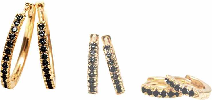 Sif Jakobs Jewellery ELLERA GRANDE EARRINGS 18 Kt. Forgyldt - Billede 3