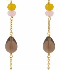 Pernille Corydon Jewellery Lagoon Shade Earrings 56 Mm