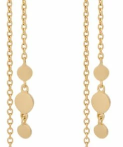 Pernille Corydon Jewellery Flow Earchains Length 6 Cm