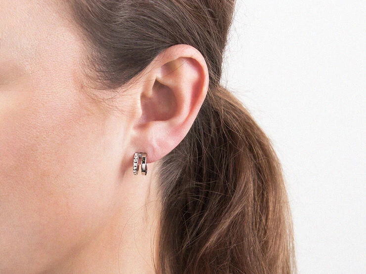 DYRBERG/KERN Logue øreringe - Billede 2