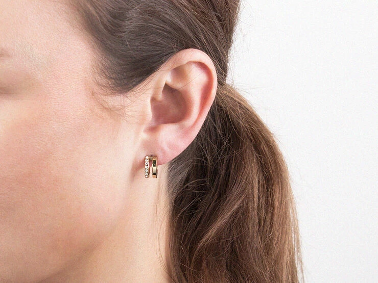 DYRBERG/KERN Logue øreringe - Billede 2