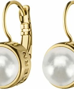 DYRBERG/KERN Lulu ørestikker Guld, Hvid