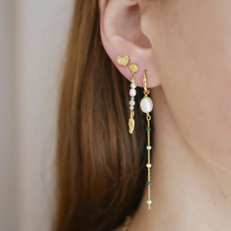 ENAMEL Copenhagen Earring, Zoie Forest - Billede 2