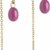 ENAMEL Copenhagen Earring, Eleanor Fuchsia Pink