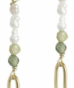 ENAMEL Copenhagen Hoops, Abigail Kaki Green, Light