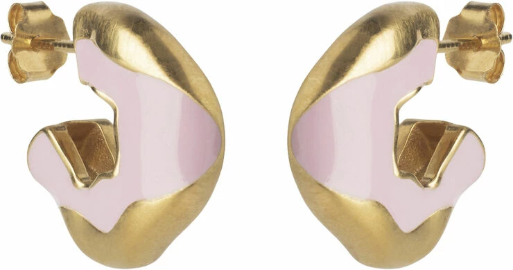ENAMEL Copenhagen Hoops, Amelia Light Pink