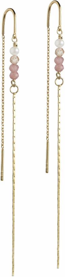 ENAMEL Copenhagen Earring, Rosa Light Pink, Peach