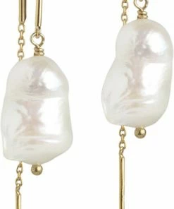 ENAMEL Copenhagen Earring, Twin Pearls Pearl