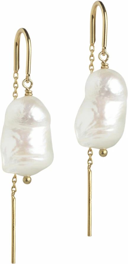ENAMEL Copenhagen Earring, Twin Pearls Pearl
