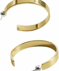 Mango Hoop Earrings Gold