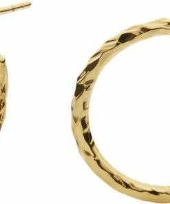 Maanesten Ina Earrings Sterling Silver (925) Gold Plated