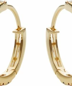 Maanesten Nubia Big Color Earring Sterling Silver (925) Gold Plated