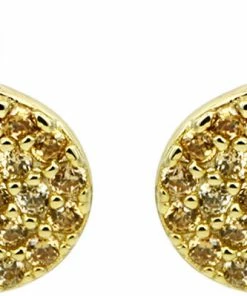 Sui Ava Juicy Fruit Ear Studs Orange