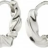 Pilgrim TAFFY Recycled Small Swirl Hoop Earrings Silver-plated