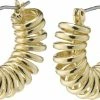 Pilgrim SARA Small Spiral Hoop Earrings Gold-plated