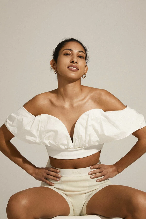 Pilgrim LOVE Hoop Earrings 2-in-1 Set Gold-plated - Billede 3