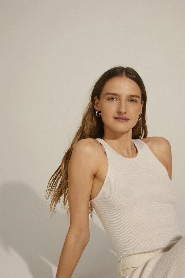 Pilgrim HOPE Recycled Half Hoop Earrings Gold-plated - Billede 2