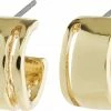 Pilgrim TOVA Wide Hoop Earrings Gold-plated