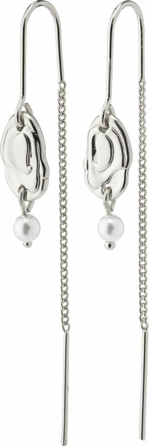 Pilgrim EMILIE Chain Earrings Silver-plated