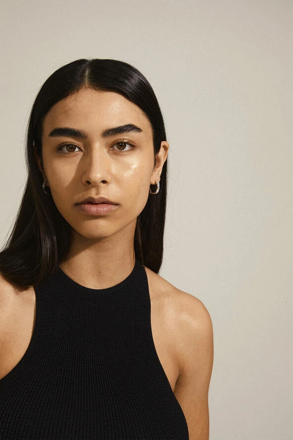 Pilgrim FREEDOM Crystal Hoop Earrings Silver-plated - Billede 3