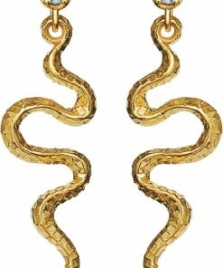 Maanesten Lucy Earring Sterling Silver (925) Gold Plated
