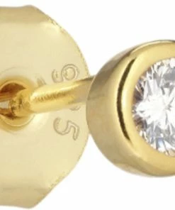 The Earring Shop Petite Stud White