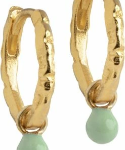 ENAMEL Copenhagen Hoops, Belle Dusty Green