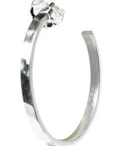 Pernille Corydon Jewellery Midi Pine Hoops Size 28 Mm