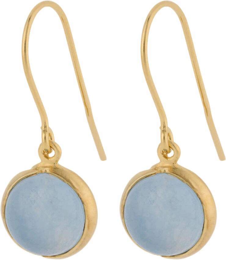 Pernille Corydon Jewellery Aura Blue Earhooks