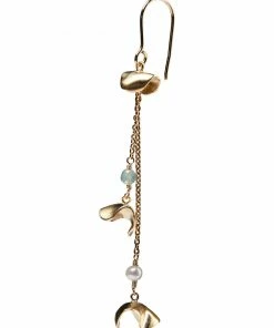 Pernille Corydon Jewellery Poppy Earhooks Length 70 Mm