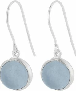 Pernille Corydon Jewellery Aura Blue Earhooks