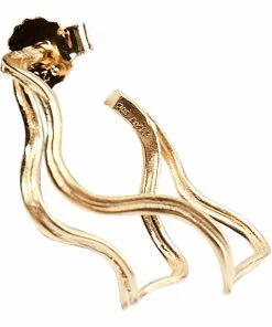 Pernille Corydon Jewellery Small Double Wave Hoops Size 23 Mm