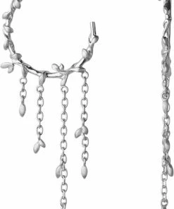 BYBIEHL Jungle Ivy Hoops - Silver