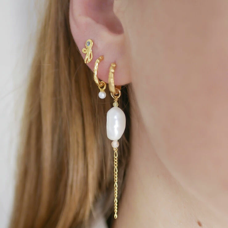 ENAMEL Copenhagen Hoops, Belle Pearl Pearl - Billede 2