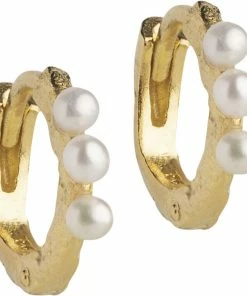 ENAMEL Copenhagen Hoops, Paula Pearl, 8 Mm Pearl